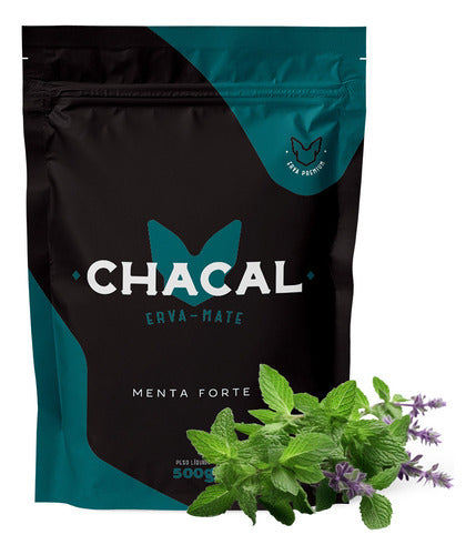 Erva Mate Tereré Chacal Premium 500g - Menta Forte