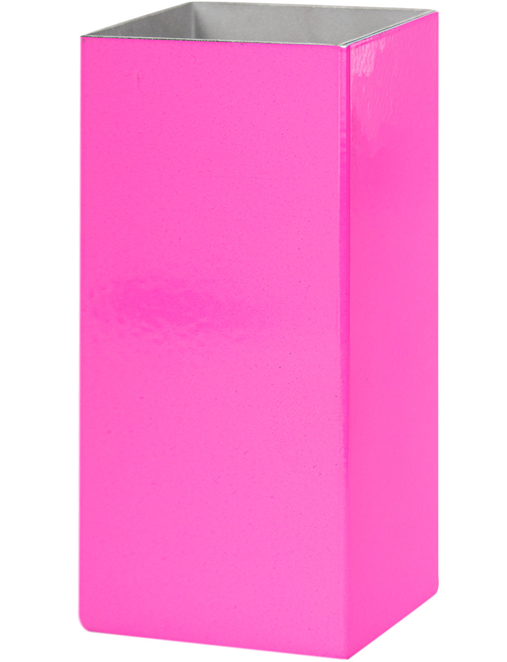Copo Quadrado Retangular de Terere Inox Rosa Pink 250ml