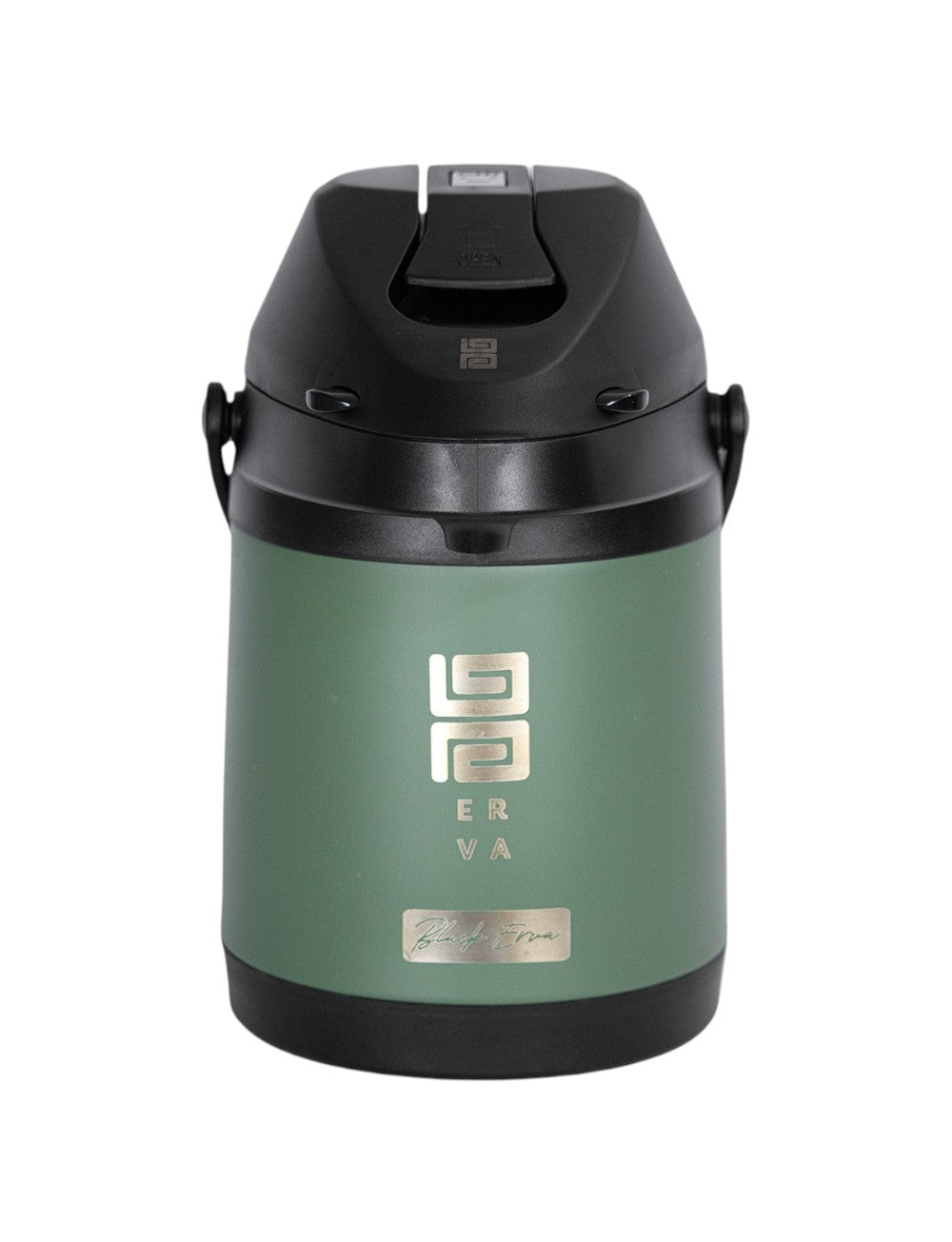 Garrafa Termica Inox 2.5l Tereré Chimarrão Black Verde