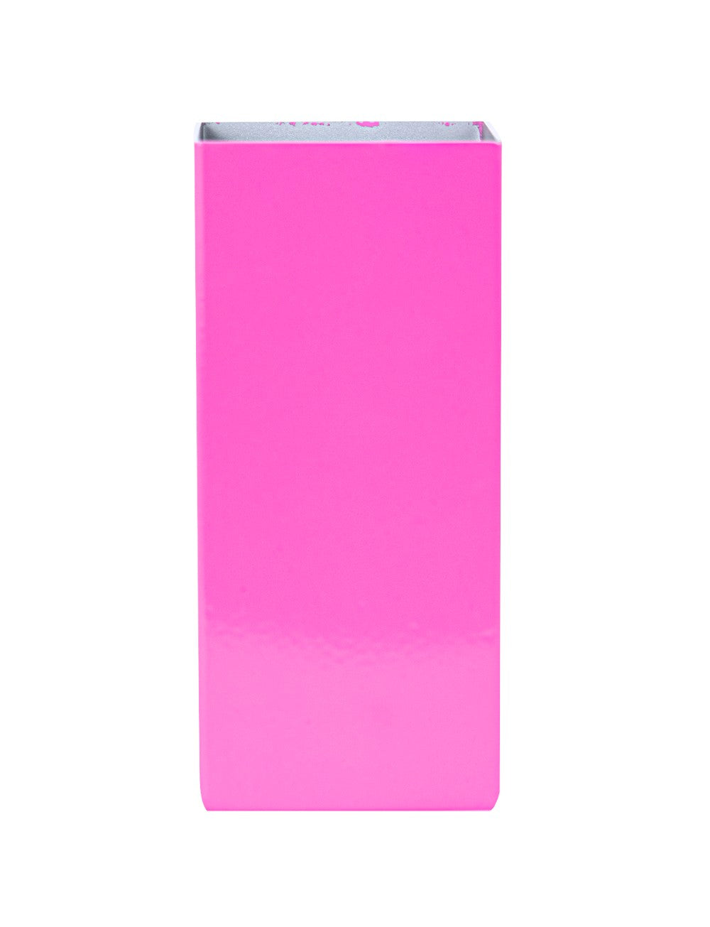 Copo Quadrado Retangular de Terere Inox Rosa Pink 250ml