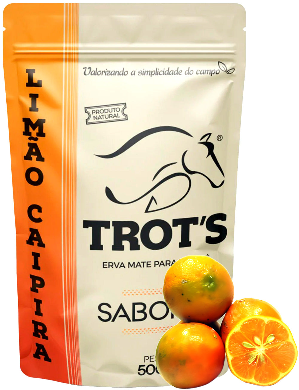 Erva Mate Tereré Trots Premium 500g Limão Caipira