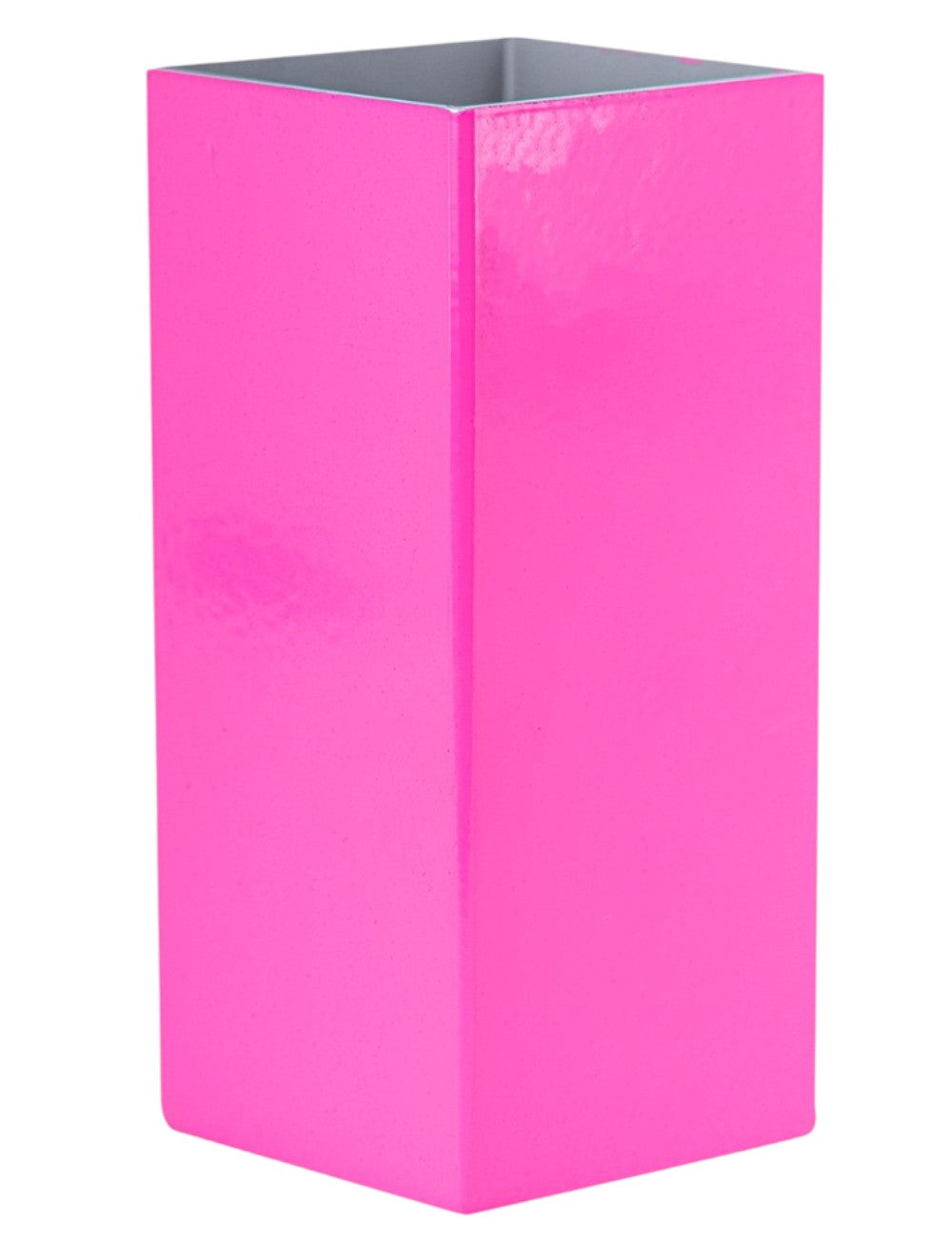 Copo Quadrado Retangular de Terere Inox Rosa Pink 250ml