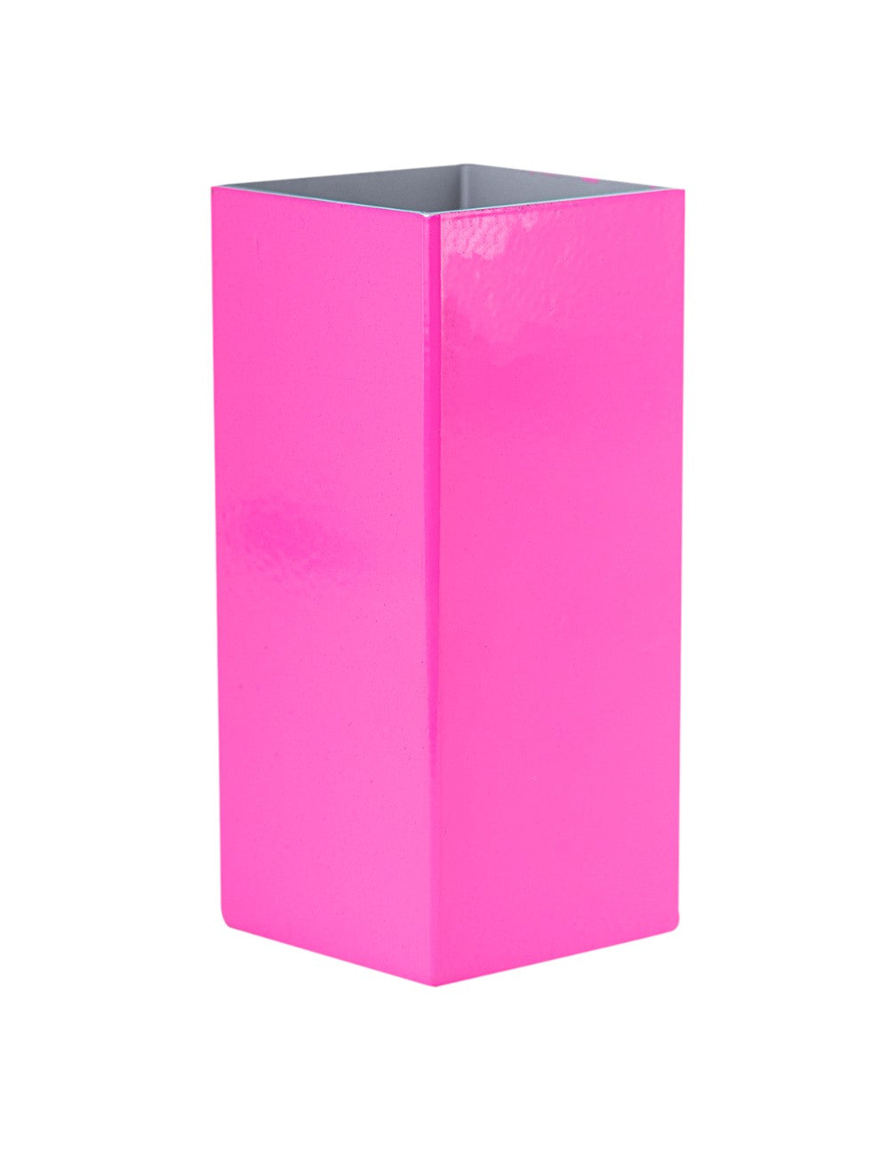 Copo Quadrado Retangular de Terere Inox Rosa Pink 250ml