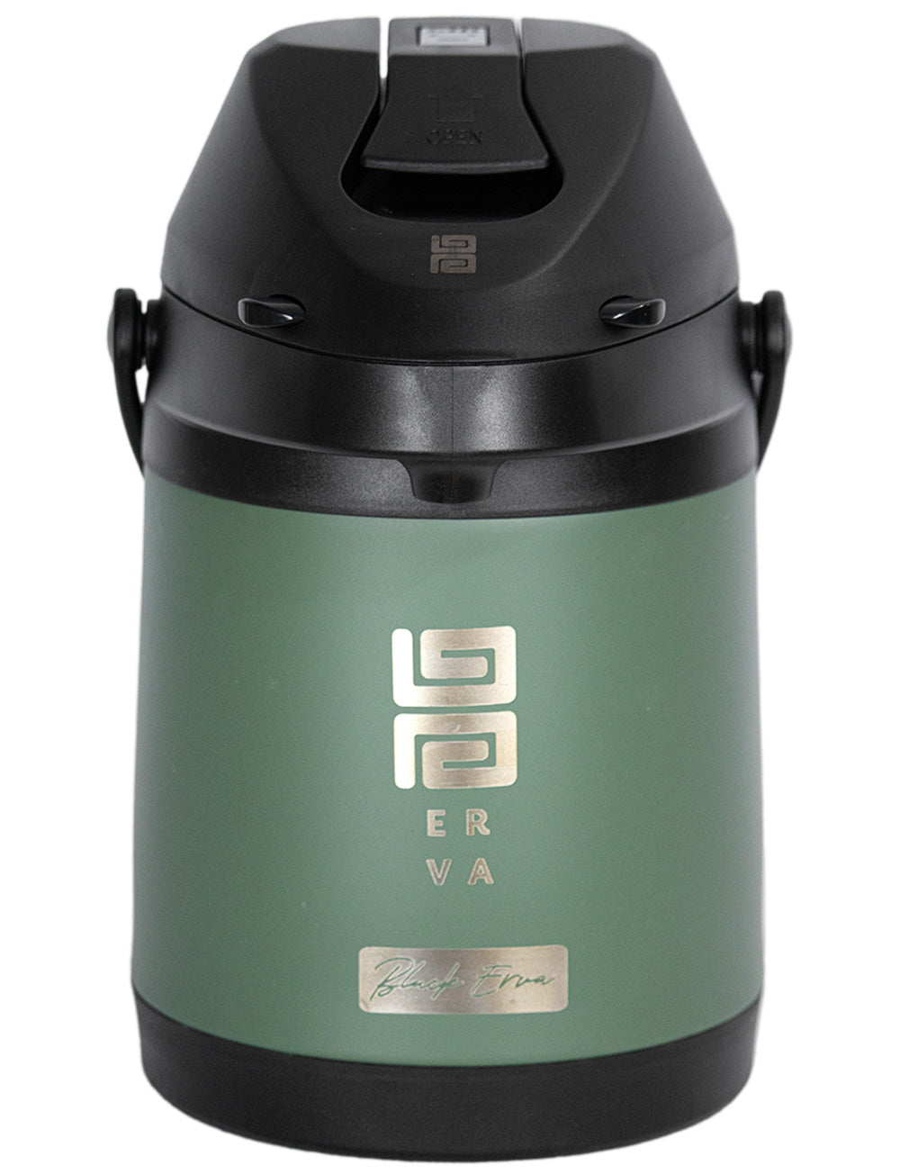 Garrafa Termica Inox 2.5l Tereré Chimarrão Black Verde