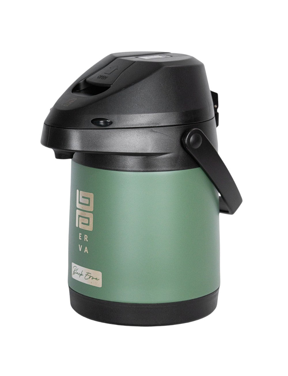Garrafa Termica Inox 2.5l Tereré Chimarrão Black Verde