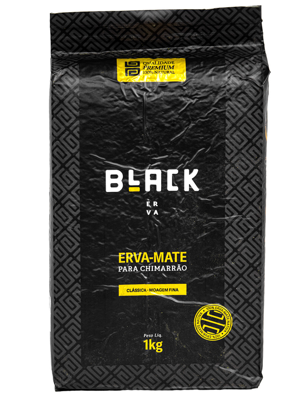 Erva Mate Para Chimarrão Black Premium 100% Natural Fina 1kg