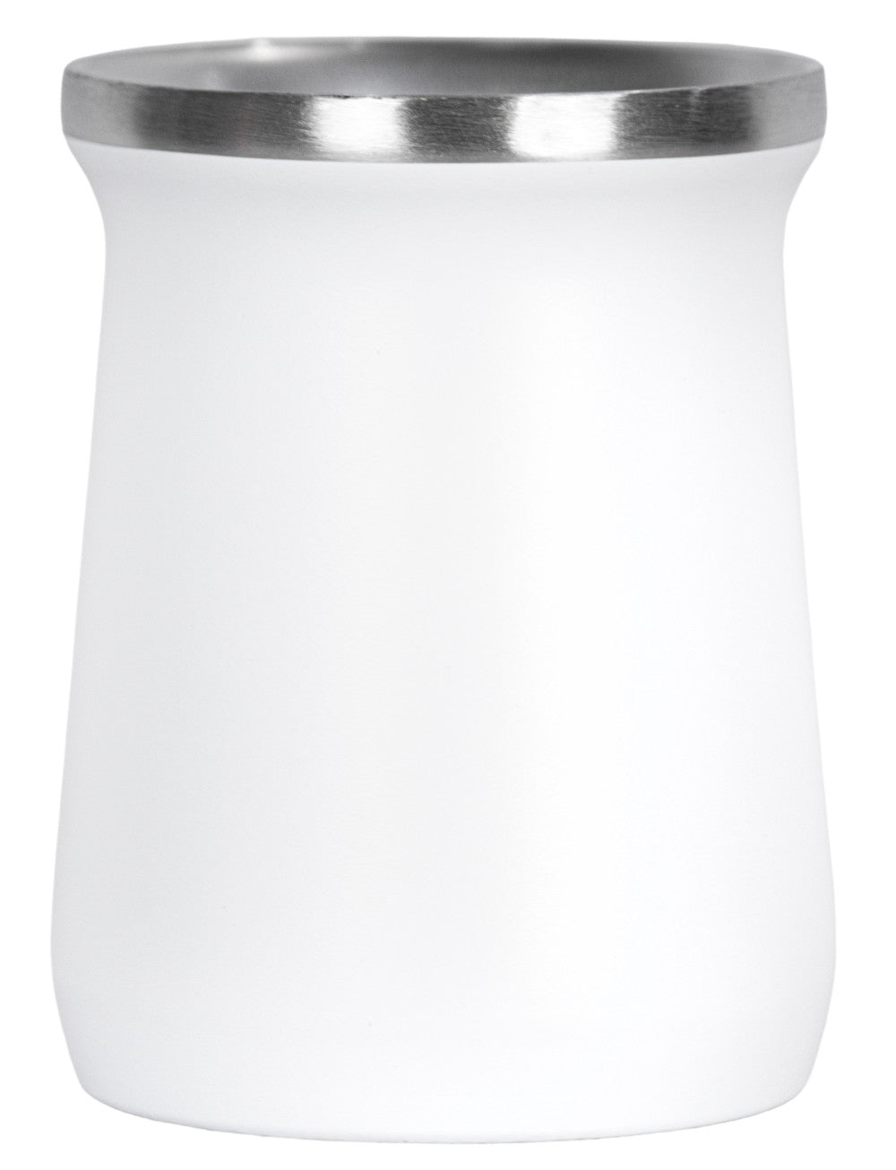 Copo Cuia Tereré Térmico 100% Inox 236ml Branco