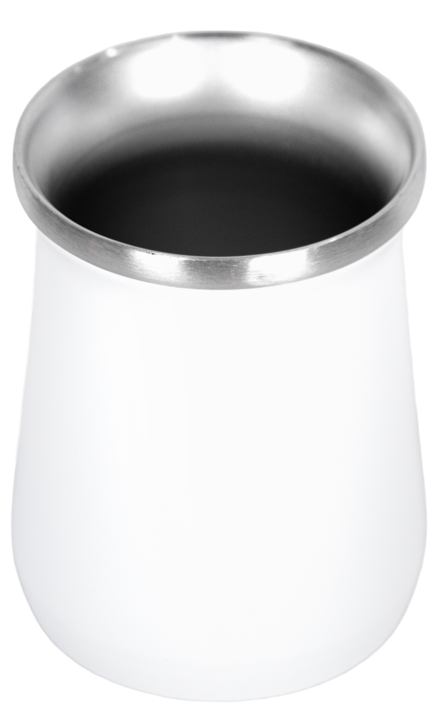 Copo Cuia Tereré Térmico 100% Inox 236ml Branco