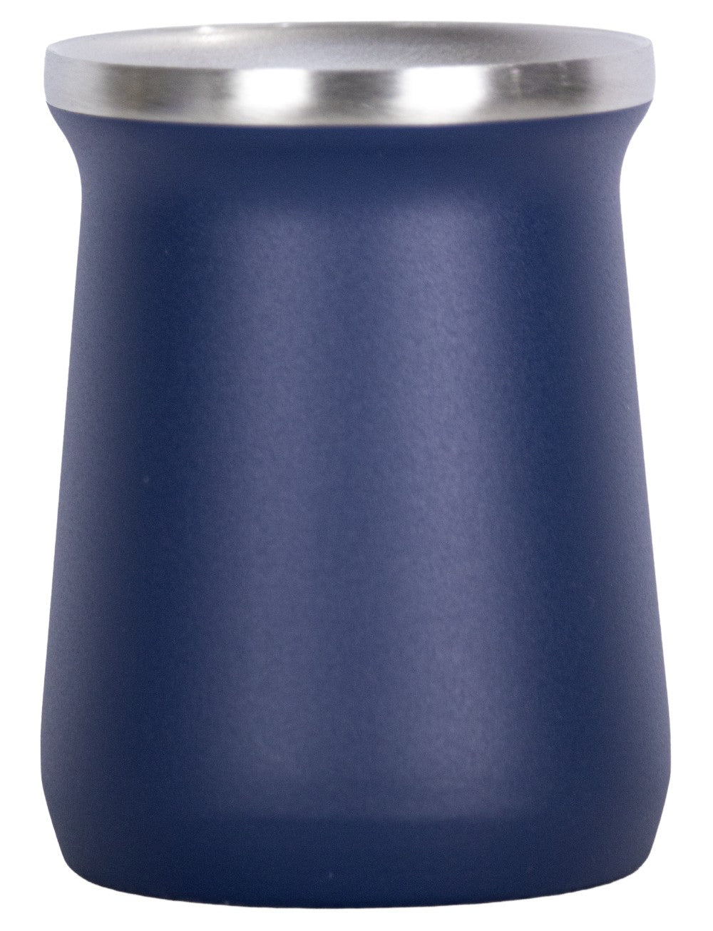Copo Cuia Tereré Térmico 100% Inox 236ml Azul Escuro