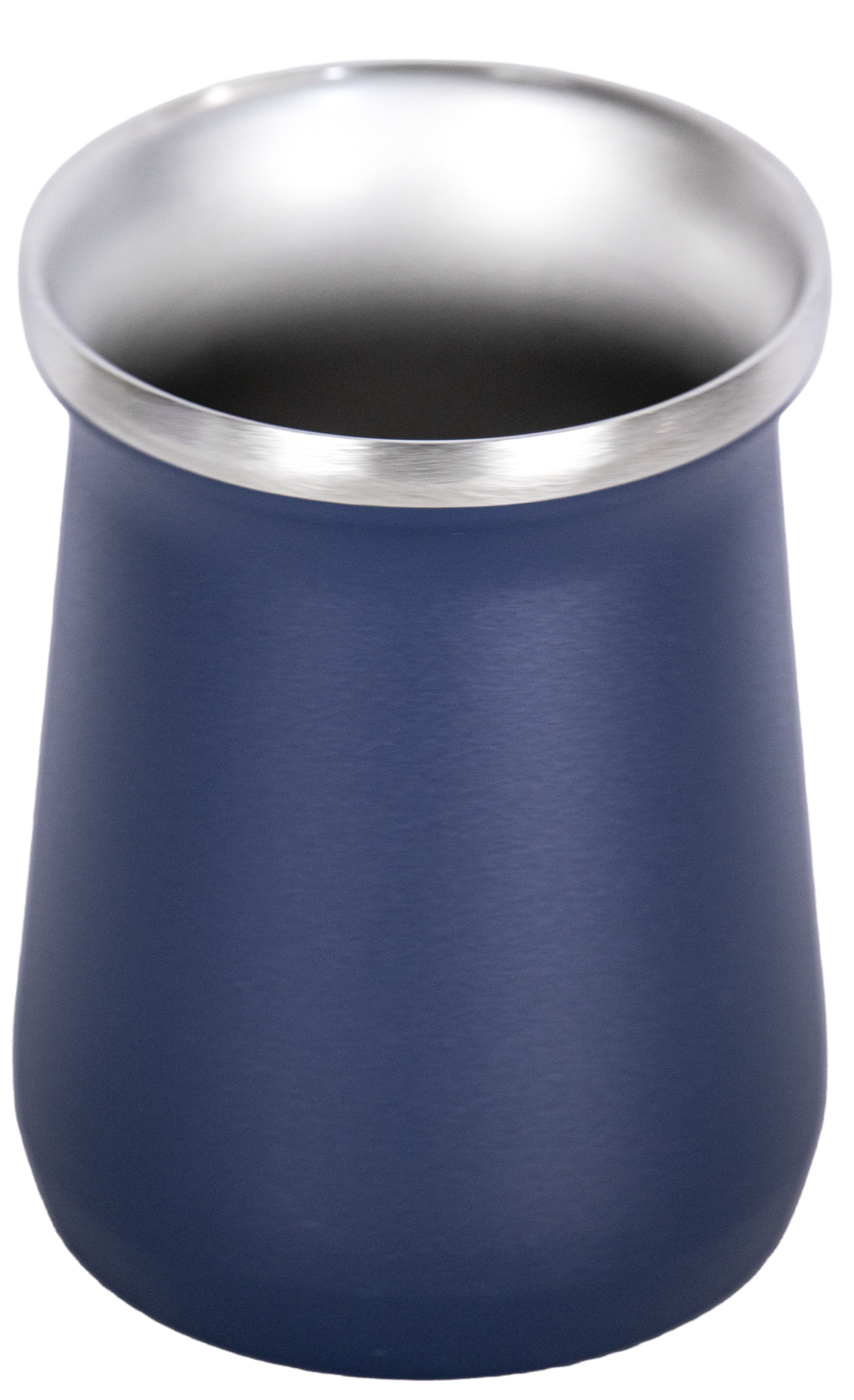 Copo Cuia Tereré Térmico 100% Inox 236ml Azul Escuro
