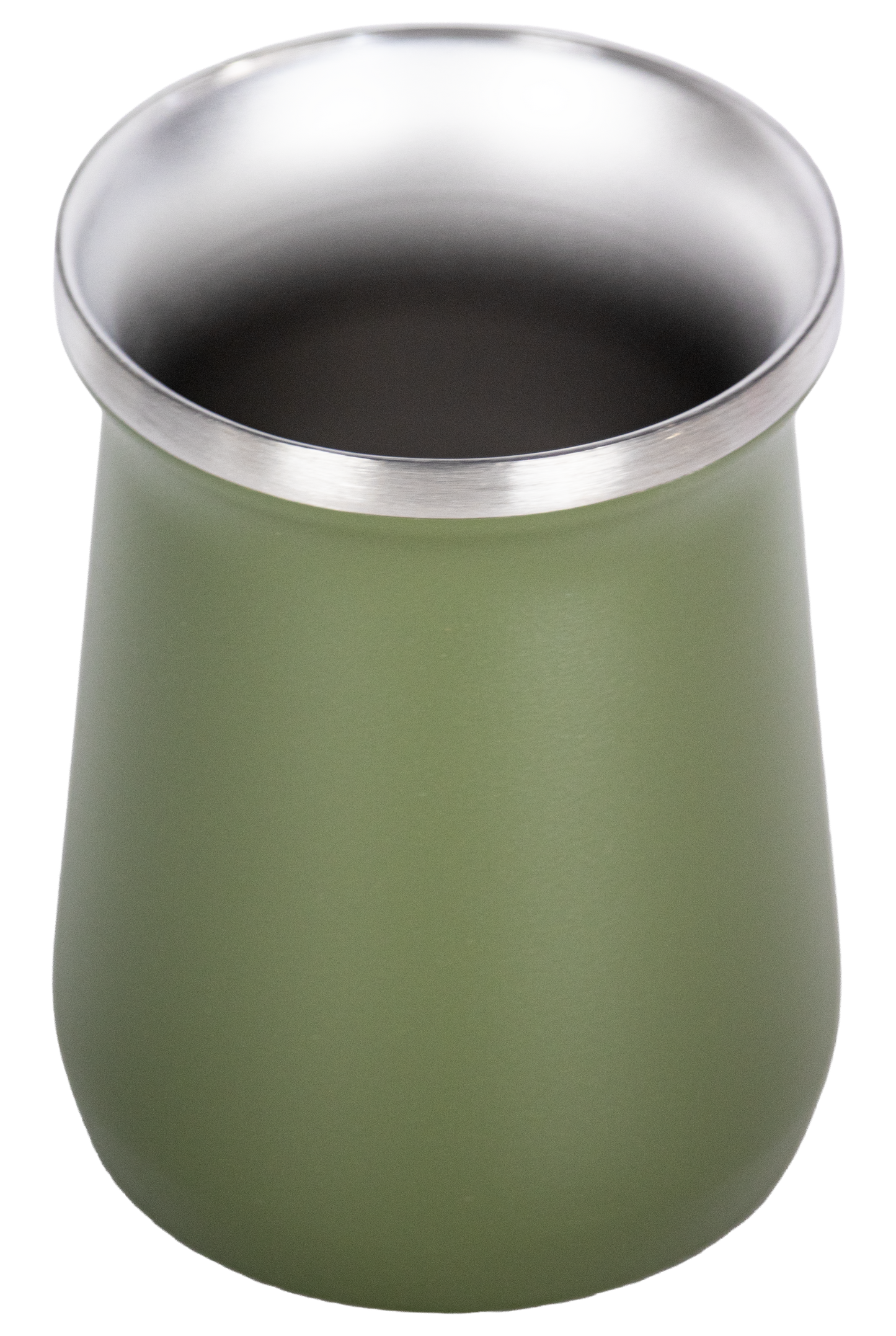 Copo Cuia Tereré Térmico 100% Inox 236ml Verde