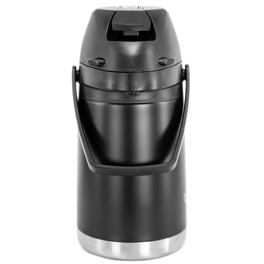 Garrafa Termica Luxx Preta Inox 1.3l Tereré Café Chimarrão Chá