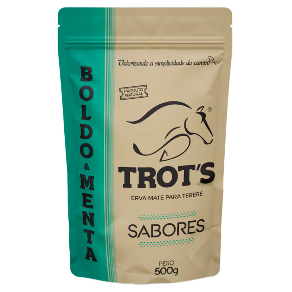 Erva Mate Tereré Trots Premium 500g Boldo e Menta