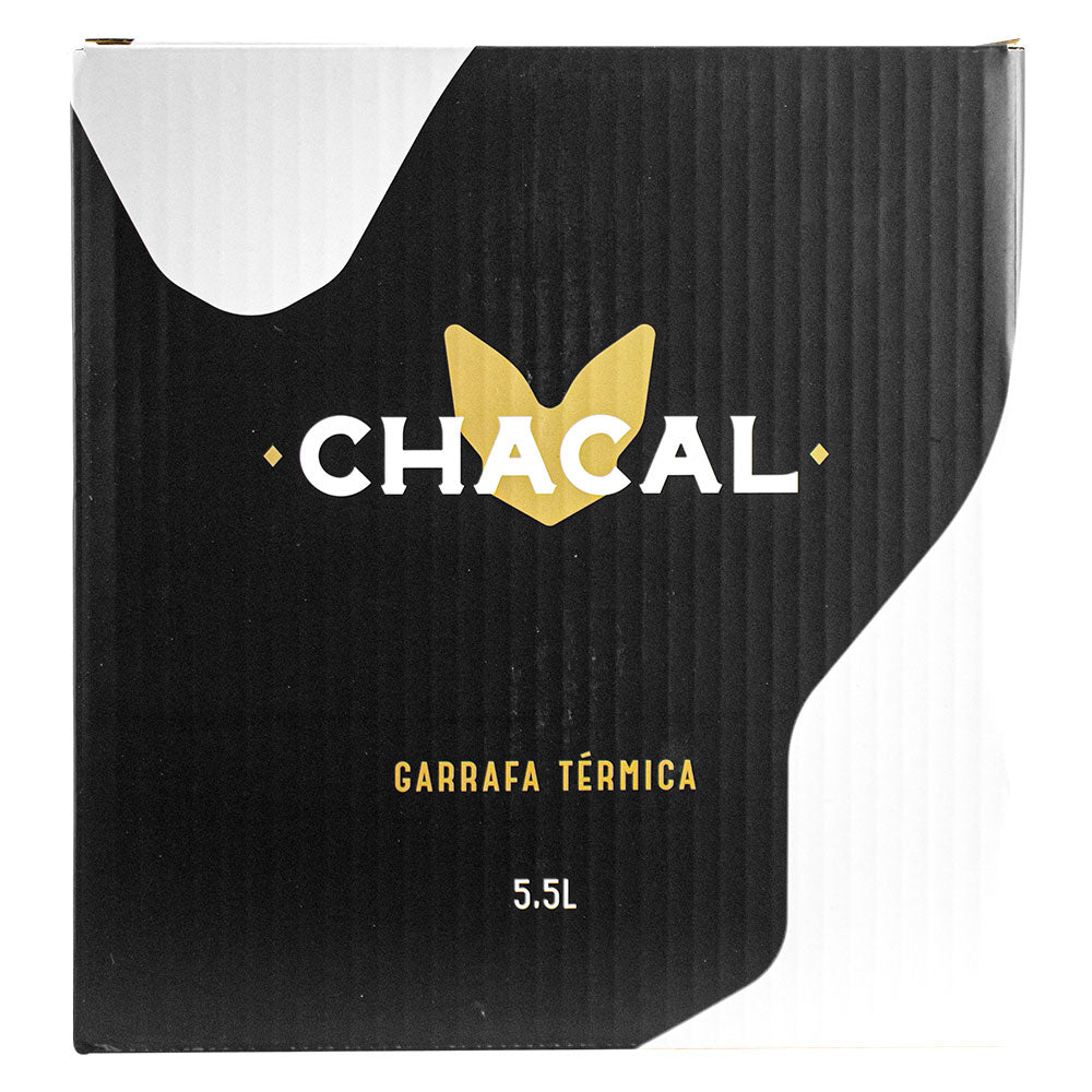 Garrafa Termica Chacal Inox 5.5l Tereré Café Chimarrão Chá