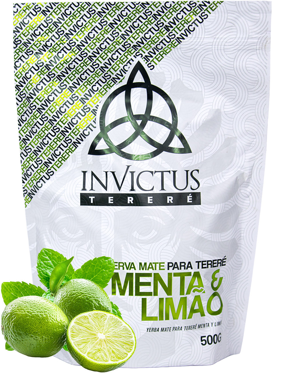 Erva Mate Tereré Invictus Premium 500g Menta e Limão