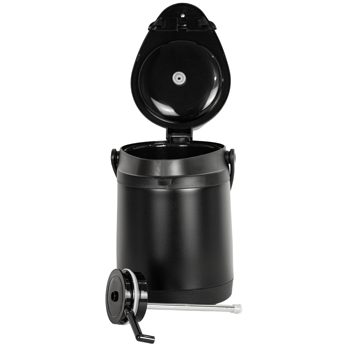 Garrafa Termica Luxx Inox Preto 2.5l Tereré Café Chimarrão Chá