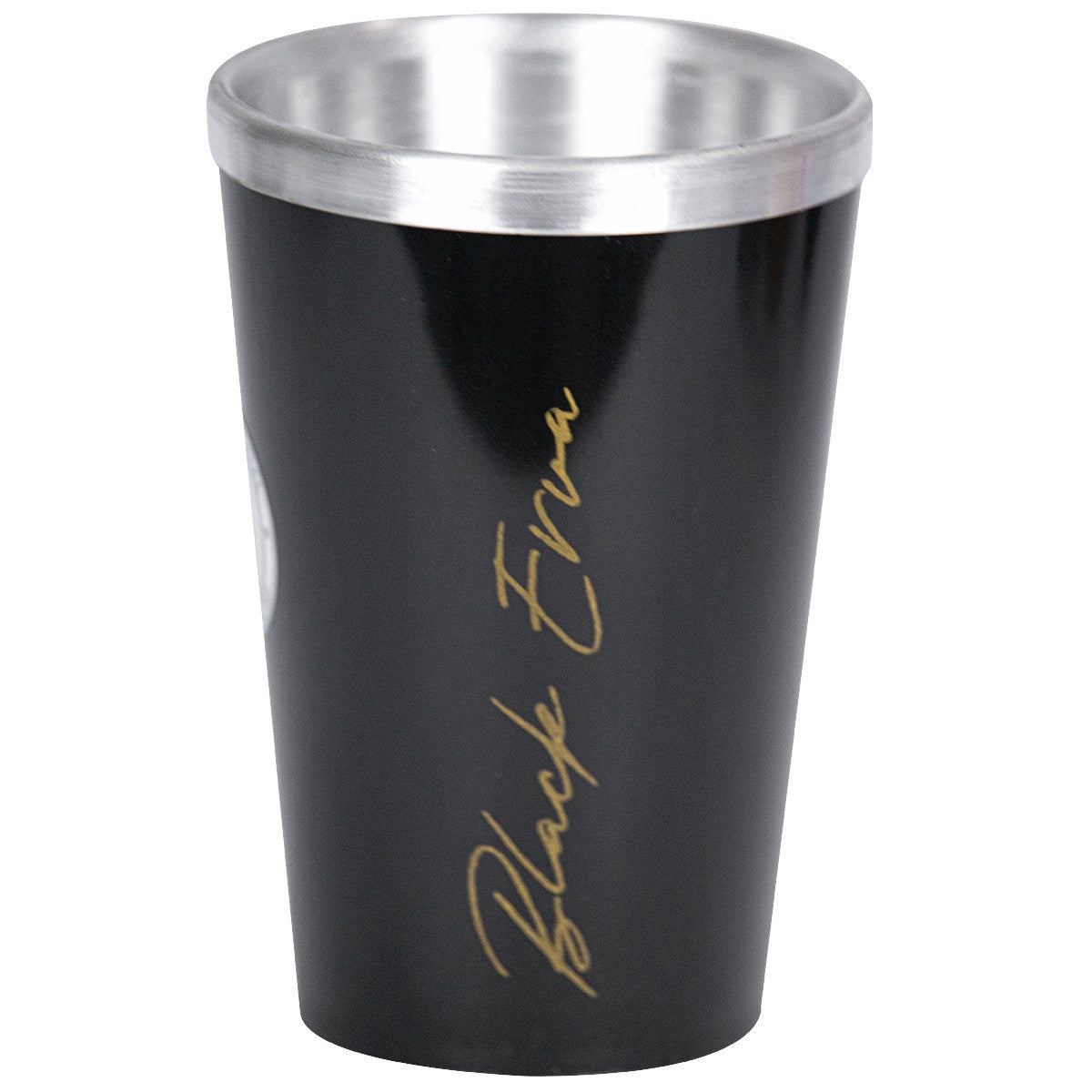 Copo Térmico Tereré Black Erva Alumínio e Acrilico Preto 300ml
