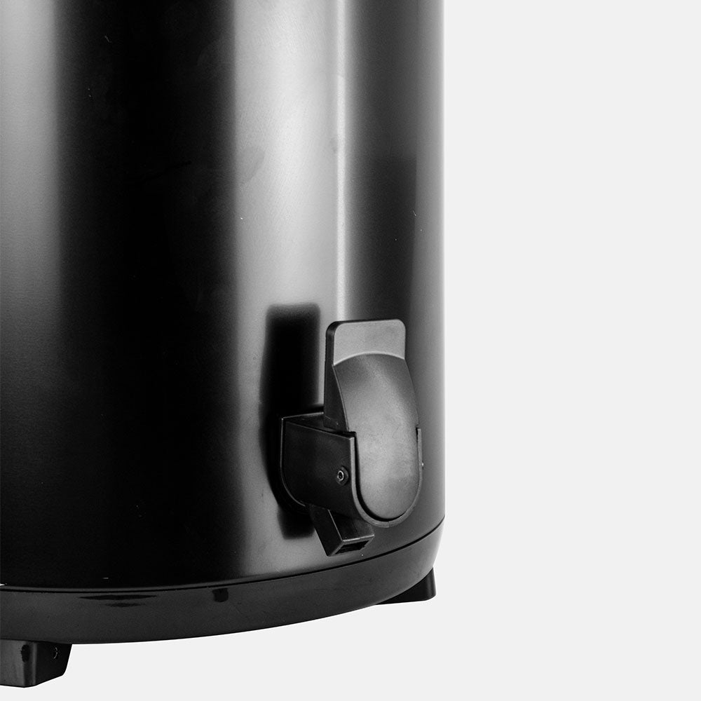 Garrafa Termica Chacal Inox Preto 9.5l Tereré Café Chimarrão Chá