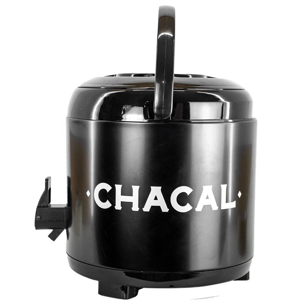 Garrafa Termica Chacal Inox Preto 5.5l Tereré Café Chimarrão Chá