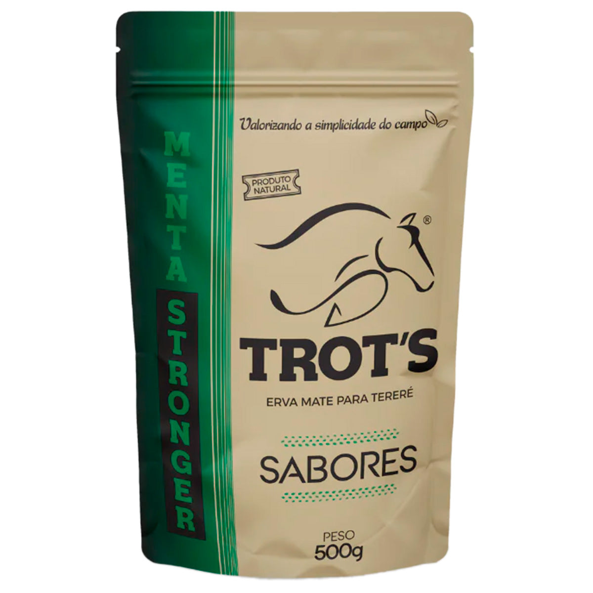 Erva Mate Tereré Trots Premium 500g Menta Stronger