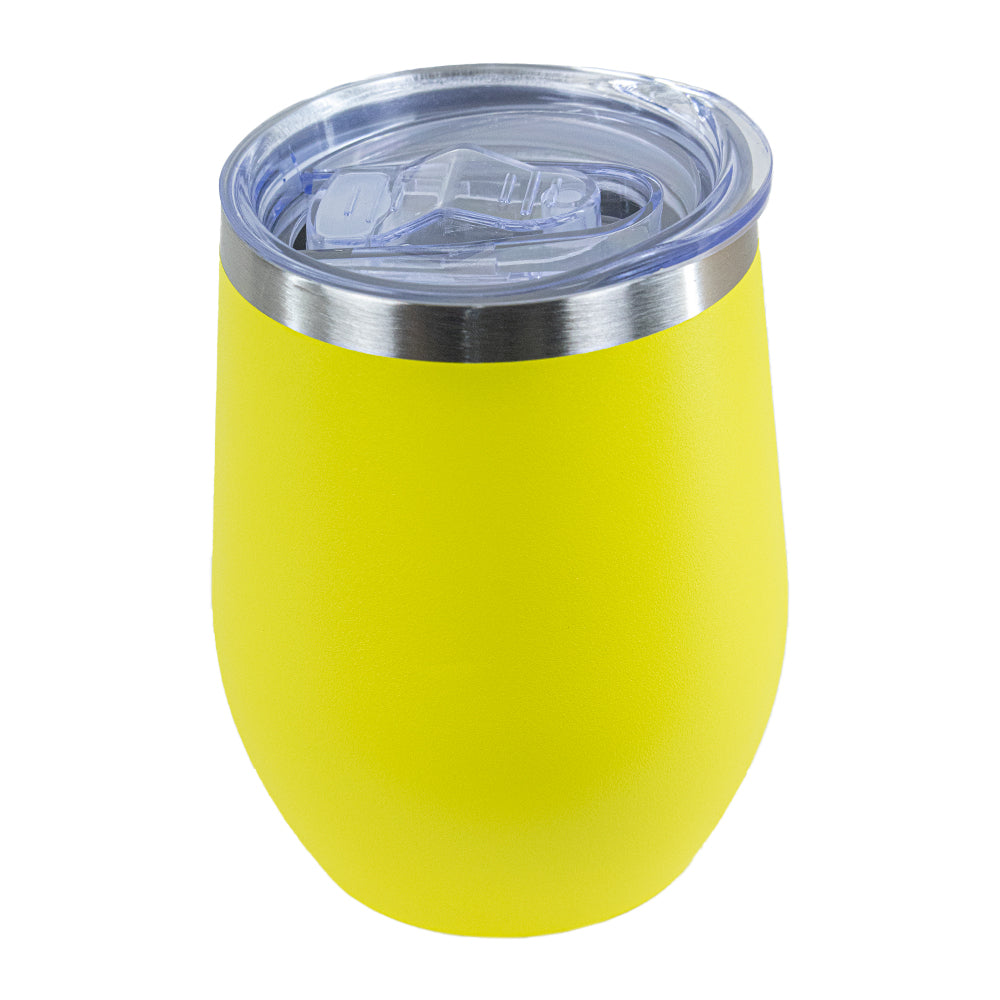 Copo Térmico Tereré com Tampa 360ml Amarelo