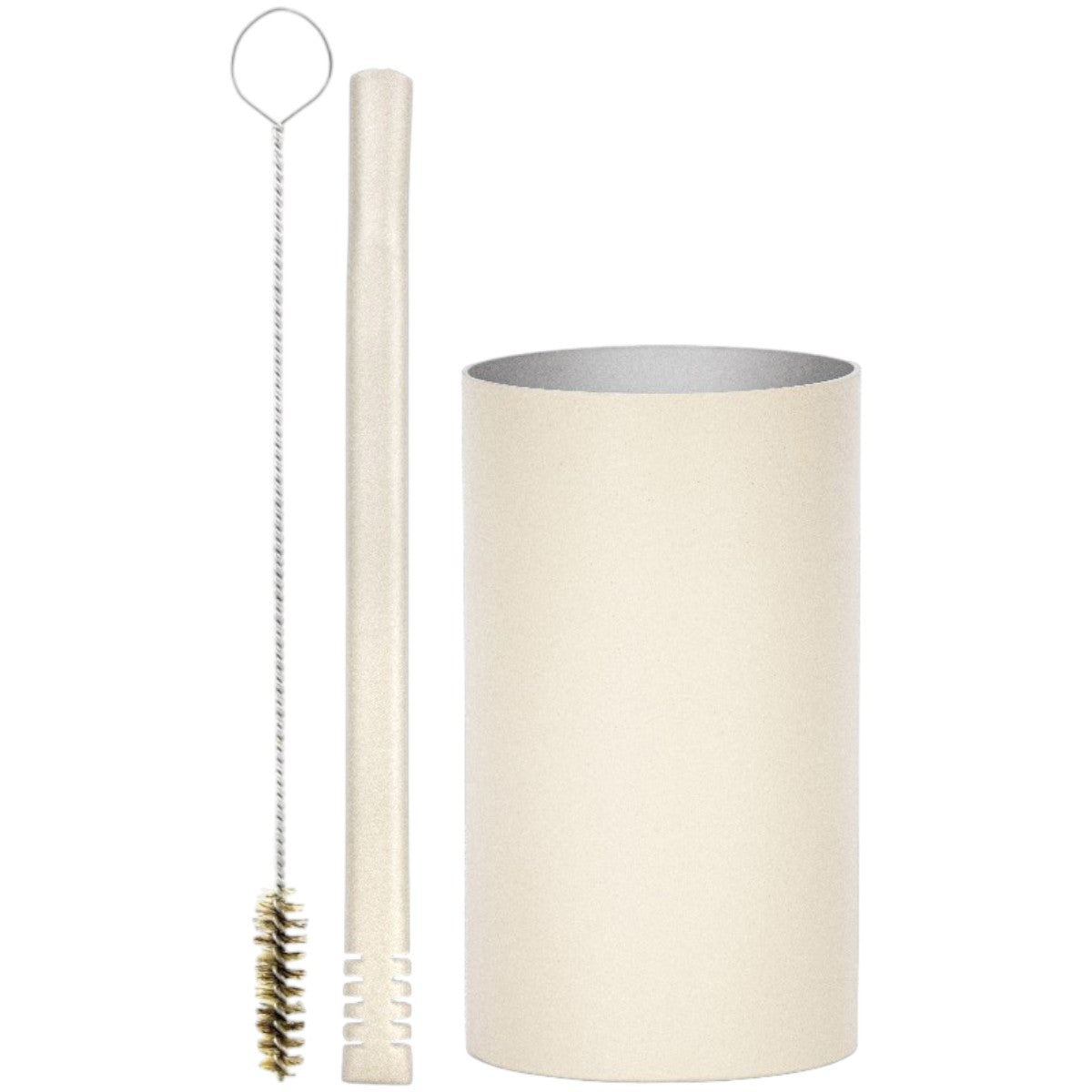Kit Bomba Filete e Copo Redondo Terere Aço Inox - Escolha a Cor