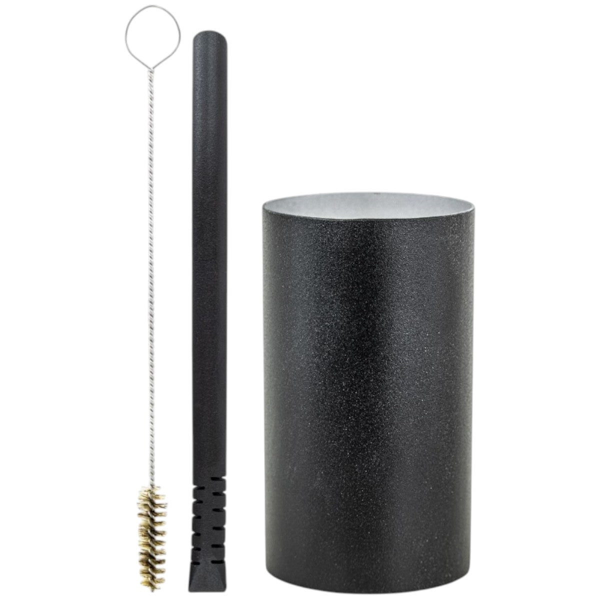 Kit Bomba Filete e Copo Redondo Terere Aço Inox - Escolha a Cor