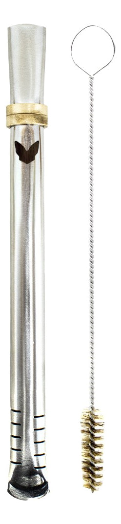 Kit Terere Chacal Copo E Bomba E Escova 100% Inox