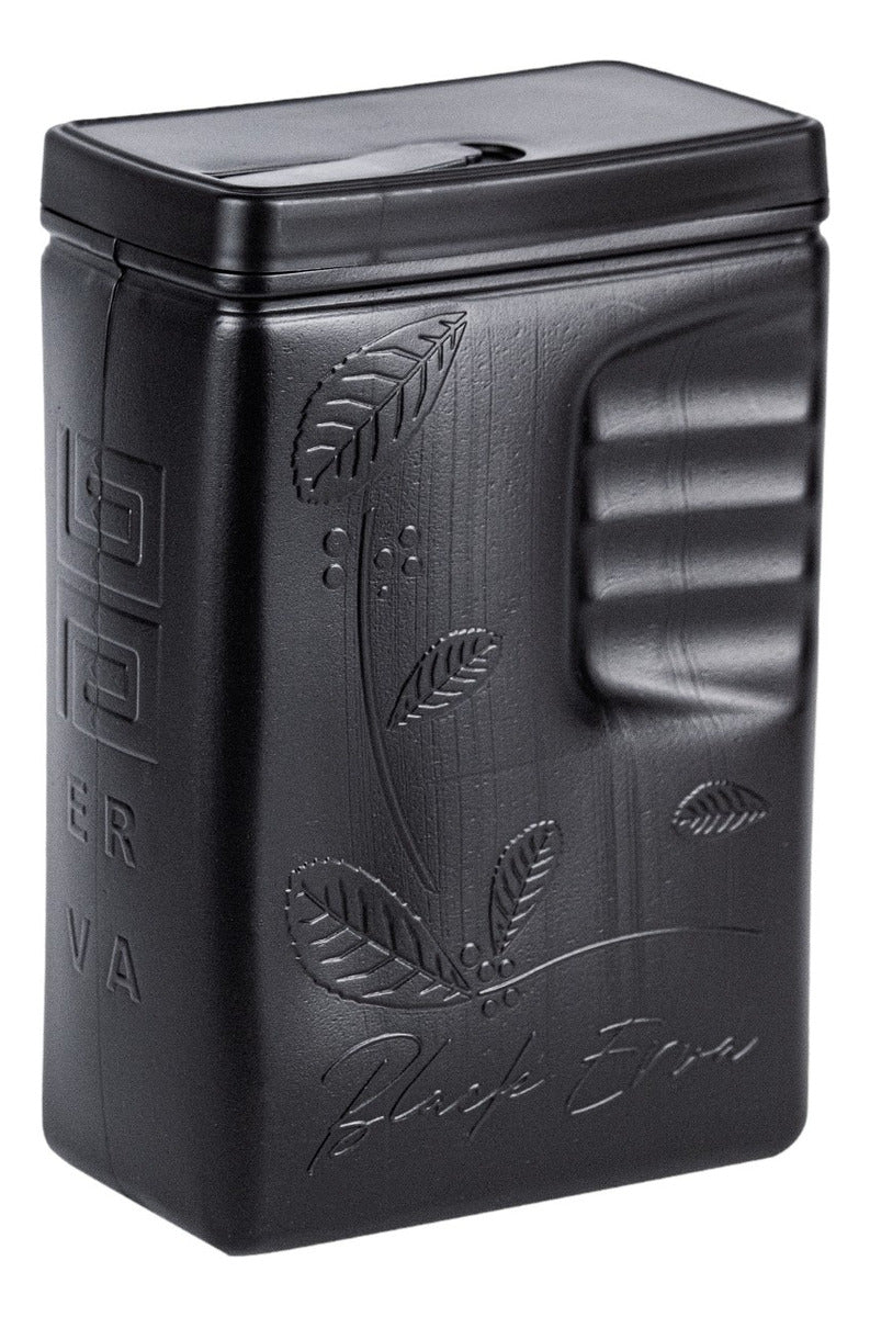 Porta Erva Tereré Black Erva 500g Preto