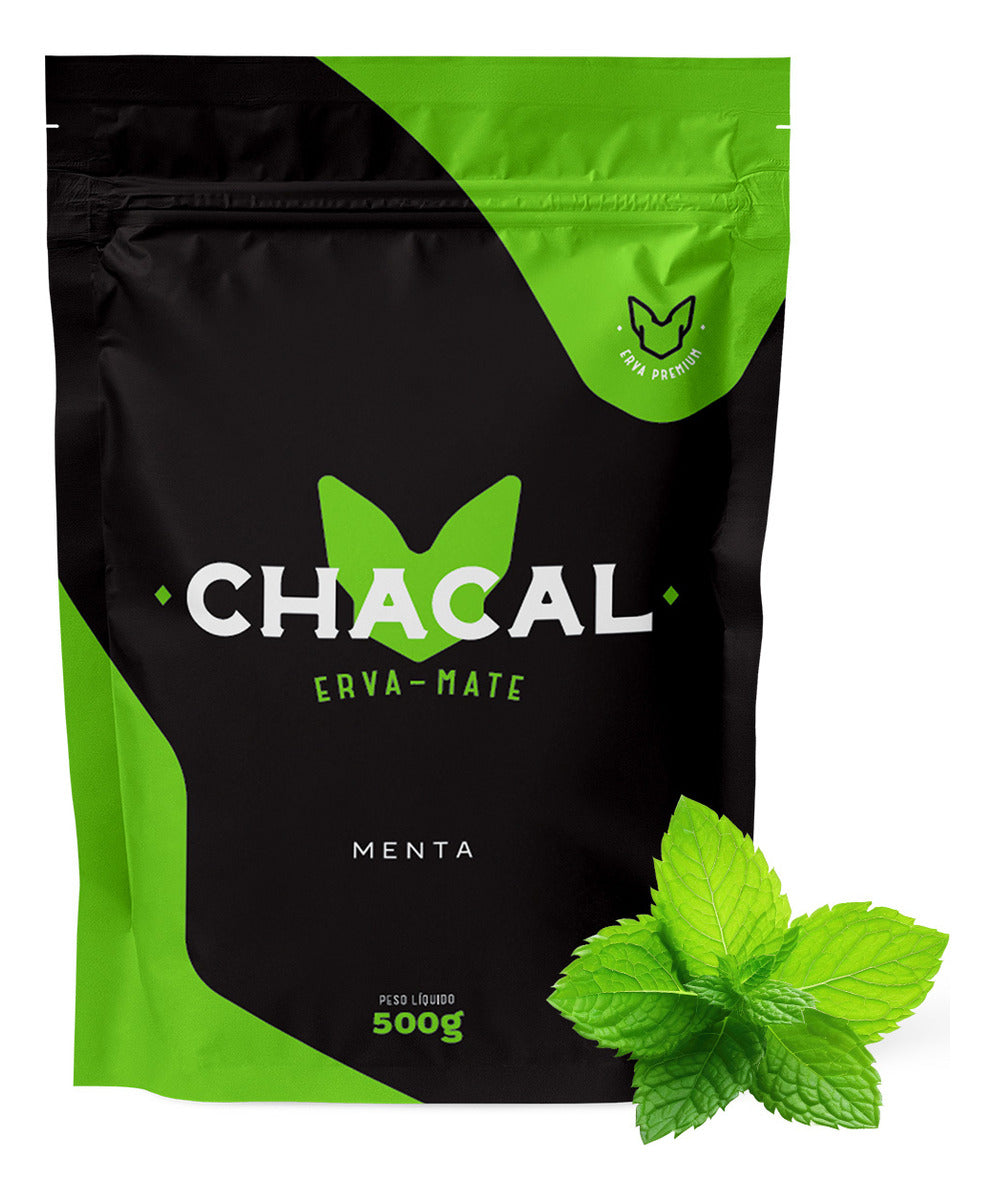 Erva Mate Tereré Chacal Premium 500g - Menta