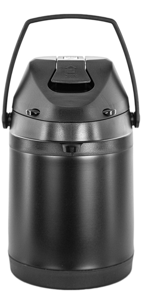 Garrafa Termica Chacal Preta Inox 2.5l Tereré Café Chimarrão Chá