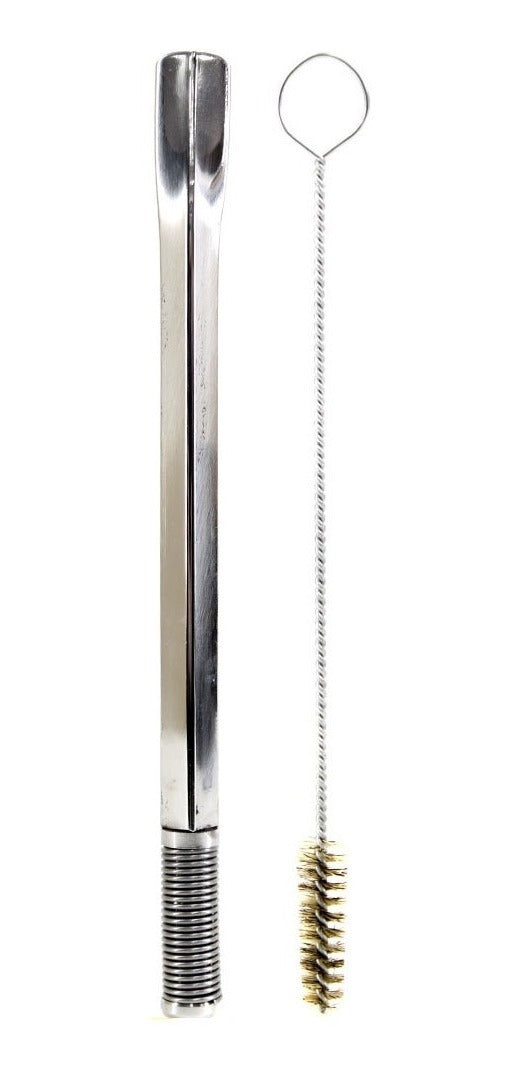 Kit Bomba E Copo Quadrado Terere Aço Inox Quadrada Bojo Mola