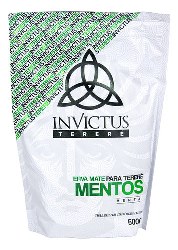 Erva Mate Tereré Invictus Premium 500g Mentos Menta