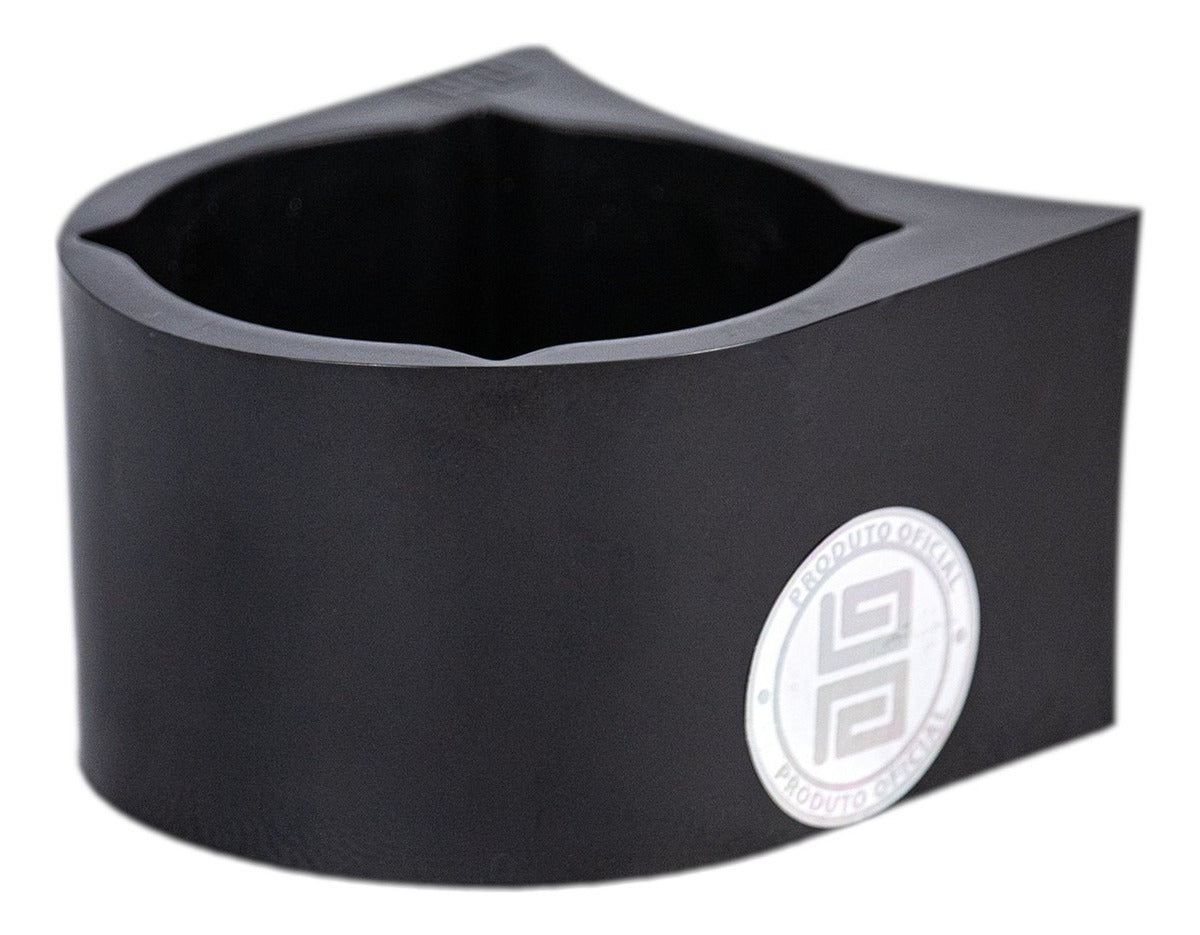 Porta Copo Cuia Tereré Para Garrafa 2.5l 4l 5l Preto Fita 3m