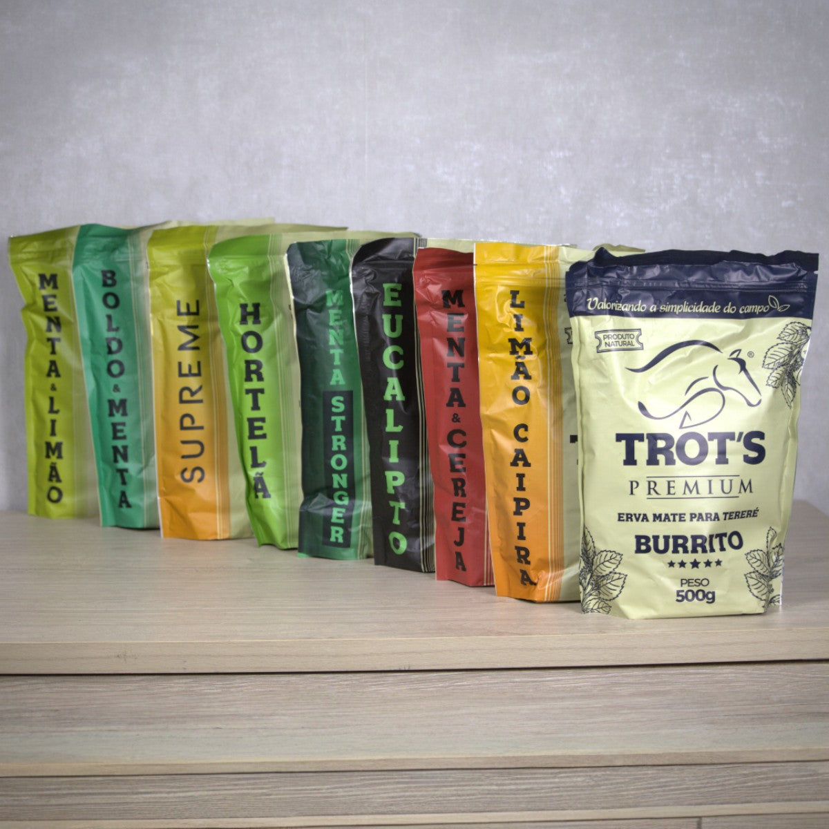 Erva Mate Tereré Trots Premium 500g Boldo e Menta