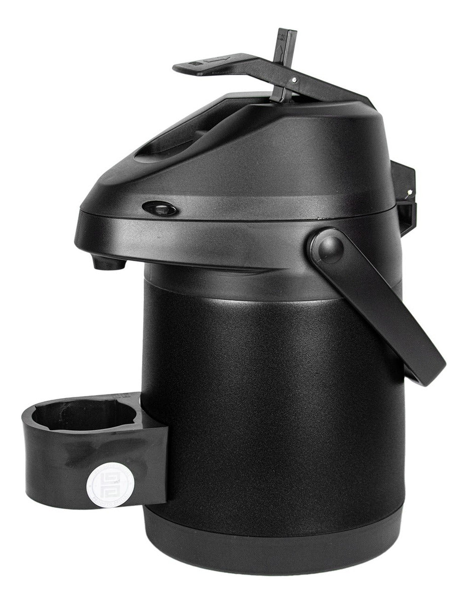 Porta Copo Cuia Tereré Para Garrafa 2.5l 4l 5l Preto Fita 3m