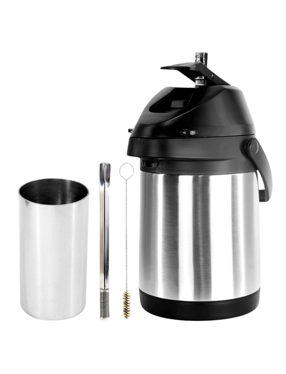 Kit Tereré Copo Redondo Bomba Bojo Mola Garrafa Termica Inox