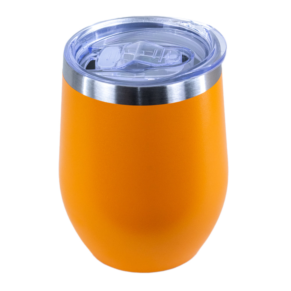 Copo Térmico Tereré com Tampa 360ml Laranja