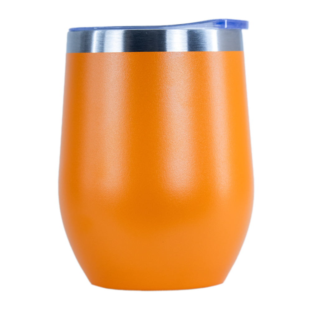 Copo Térmico Tereré com Tampa 360ml Laranja