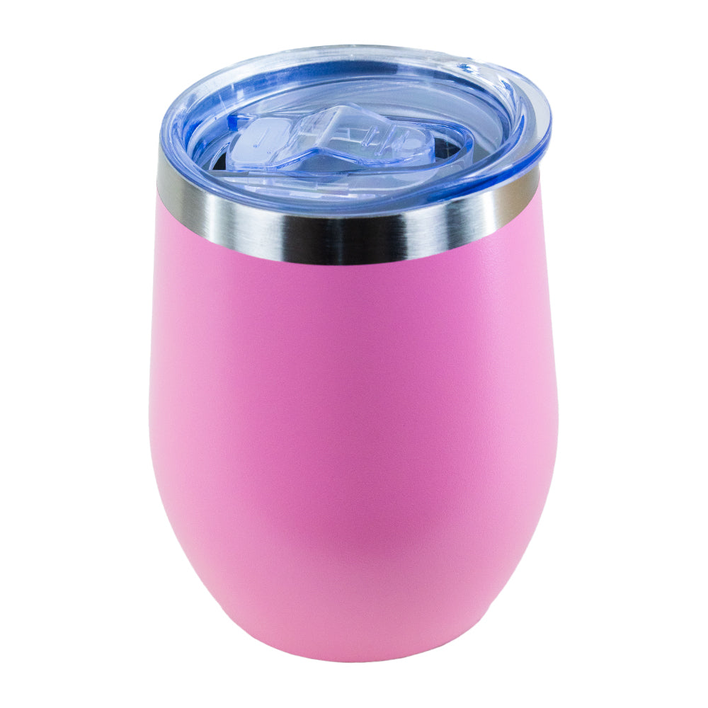 Copo Térmico Tereré com Tampa 360ml Rosa