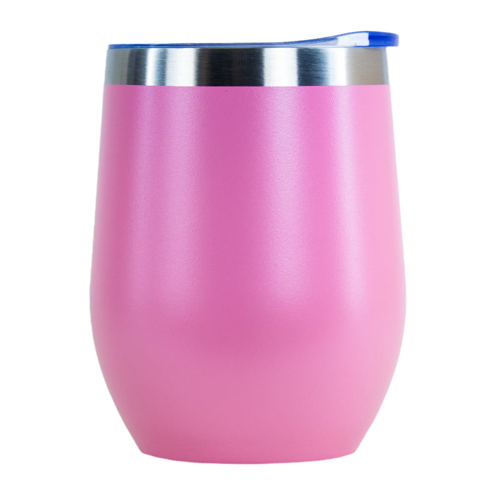 Copo Térmico Tereré com Tampa 360ml Rosa