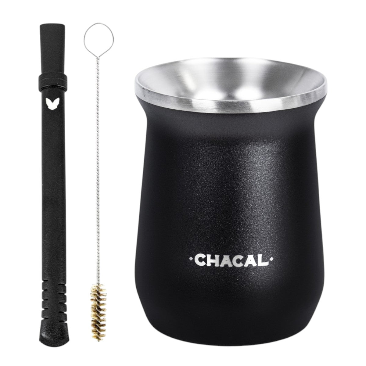 Kit Bomba Chacal e Copo Tereré Chacal - Escolha a Cor
