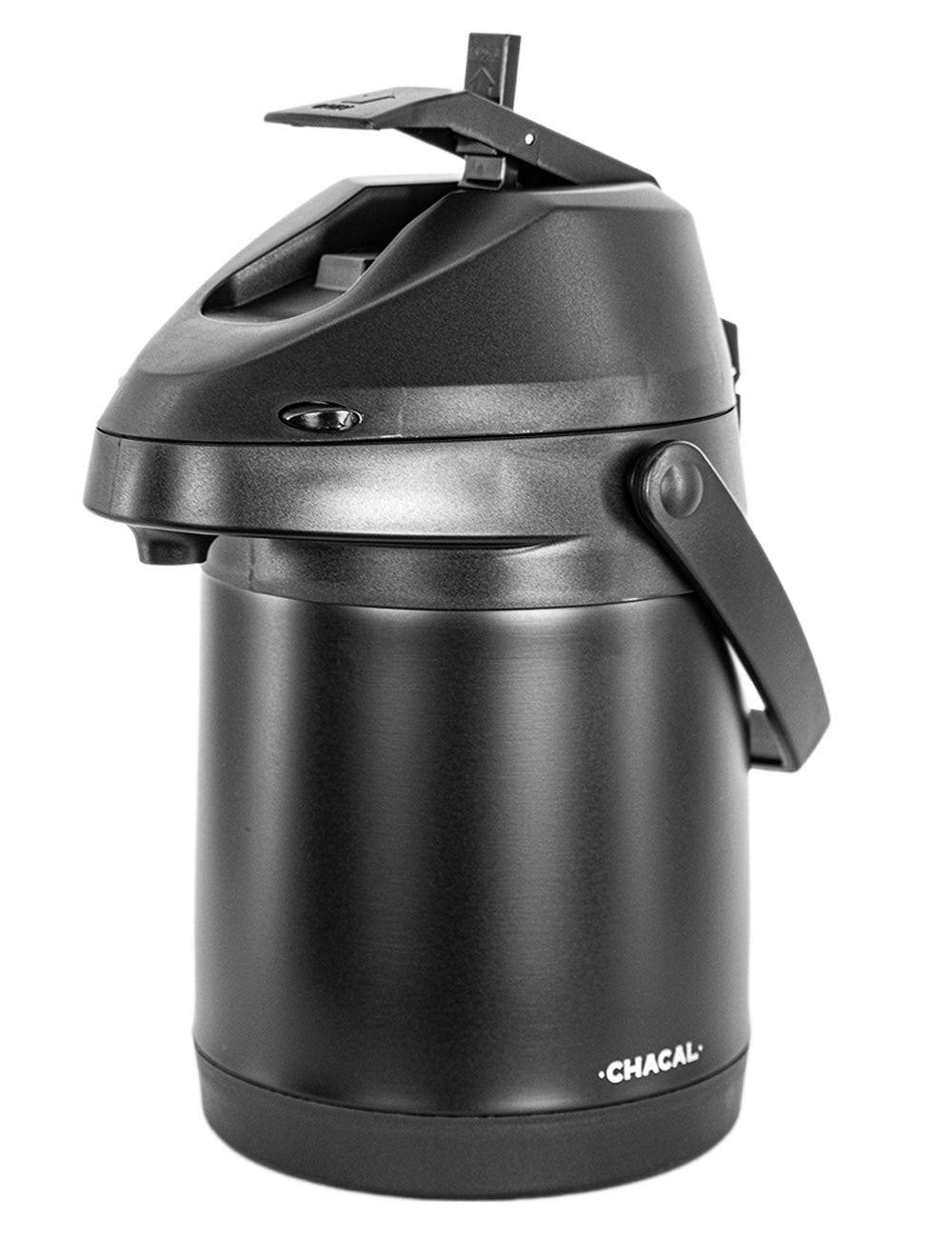 Garrafa Termica Chacal Preta Inox 2.5l Tereré Café Chimarrão Chá
