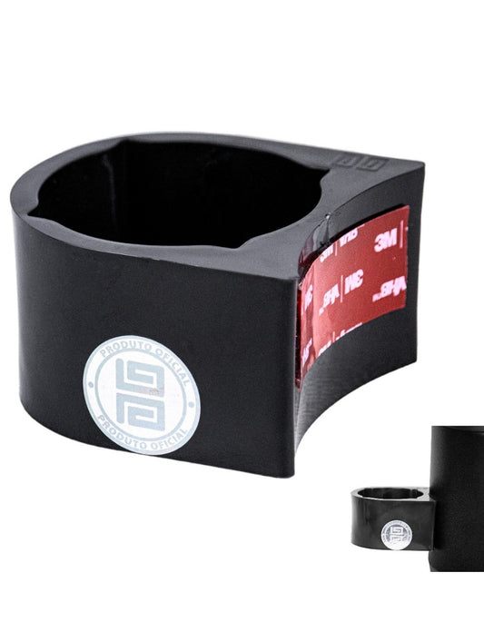 Porta Copo Cuia Tereré Para Garrafa 2.5l 4l 5l Preto Fita 3m