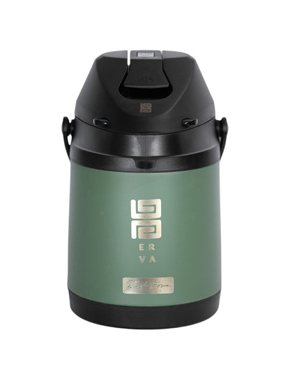 Garrafa Termica Inox 2.5l Tereré Chimarrão Black Verde