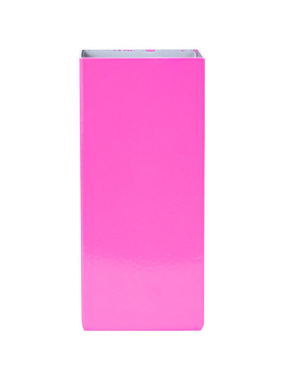 Copo Quadrado Retangular de Terere Inox Rosa Pink 250ml