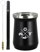 Filete Preta / Cuia Térmica Preta 300ml