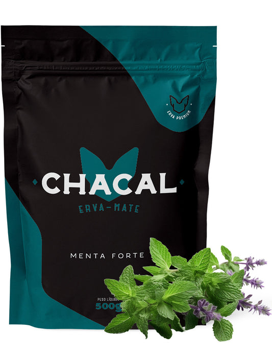 Erva Mate Tereré Chacal Premium 500g - Menta Forte