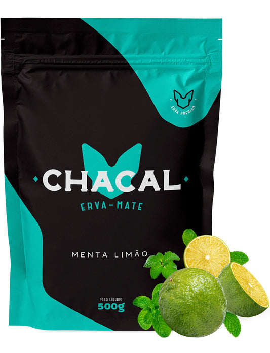 Erva Mate Tereré Chacal Premium 500g - Menta Limão
