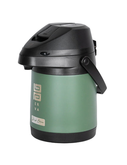 Garrafa Termica Inox 2.5l Tereré Chimarrão Black Verde